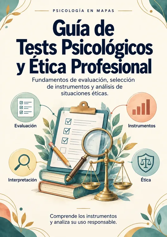 Portada de Guía de Tests Psicológicos y Ética Profesional